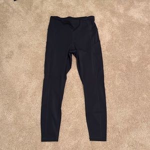 CRZ Yoga Leggings Navy Blue Medium